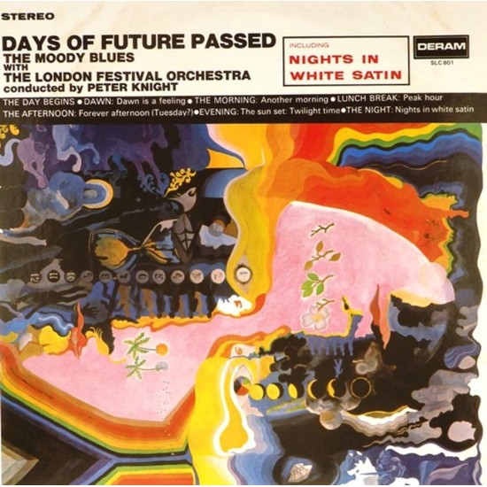 Пластинка Moody Blues Days of future passed. With London festival orchestra